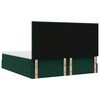 vidaXL &Omicron;&theta;&omega;&mu;&alpha;&nu;&iota;&kappa;ό &kappa;&rho;&epsilon;&beta;ά&tau;&iota; &mu;&epsilon; &sigma;&tau;&rho;ώ&mu;&alpha;&tau;&alpha;&LEDs Dark Green 180x200cm Velvet