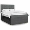 vidaXL &Kappa;&rho;&epsilon;&beta;ά&tau;&iota; Boxspring &mu;&epsilon; &Sigma;&tau;&rho;ώ&mu;&alpha; &Sigma;&kappa;&omicron;ύ&rho;&omicron; &Gamma;&kappa;&rho;&iota; 140x200 &epsilon;&kappa; &Upsilon;&phi;&alpha;&sigma;&mu;ά&tau;&iota;&nu;&omicron;