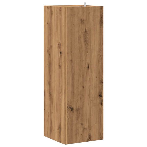vidaXL Γωνιακό ντουλάπι Artisan Oak 33x33x100 cm Κατασκευασμένο ξύλο