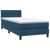 vidaXL &Kappa;&rho;&epsilon;&beta;ά&tau;&iota; Boxspring &mu;&epsilon; &Sigma;&tau;&rho;ώ&mu;&alpha; &Sigma;&kappa;&omicron;ύ&rho;&omicron; &Mu;&pi;&lambda;&epsilon; 80x220 &epsilon;&kappa;. &Beta;&epsilon;&lambda;&omicron;ύ&delta;&iota;&nu;&omicron;