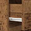 vidaXL Κομοδίνο Παλιό ξύλο 39x35x125 εκ. από Επεξεργασμένο Ξύλο