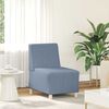 vidaXL Μοναδικός Καναπές χωρίς Χερούλια Μπλε 55 x 74 x 82 εκ.
