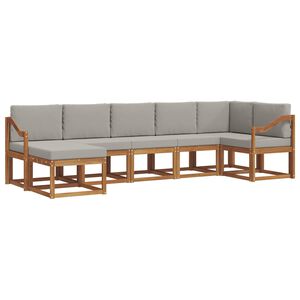 vidaXL &Sigma;&epsilon;&iota;&rho;ά &Kappa;&alpha;&nu;&alpha;&pi;έ &Epsilon;&xi;&omega;&tau;&epsilon;&rho;&iota;&kappa;&omicron;ύ 7 pcs &Phi;&upsilon;&sigma;&iota;&kappa;ό &kappa;&alpha;&iota; &Alpha;&nu;&omicron;&iota;&chi;&tau;ό &Gamma;&kappa;&rho;&iota;