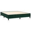 vidaXL &Kappa;&rho;&epsilon;&beta;ά&tau;&iota; Boxspring &mu;&epsilon; &Sigma;&tau;&rho;ώ&mu;&alpha; &Sigma;&kappa;&omicron;ύ&rho;&omicron; &Pi;&rho;ά&sigma;&iota;&nu;&omicron; 200x200&epsilon;&kappa;. &Beta;&epsilon;&lambda;&omicron;ύ&delta;&iota;&nu;&omicron;