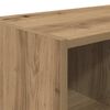 vidaXL Ράφι παπουτσιών στοιβαζόμενο Artisan Oak 89,5x30x40 cm