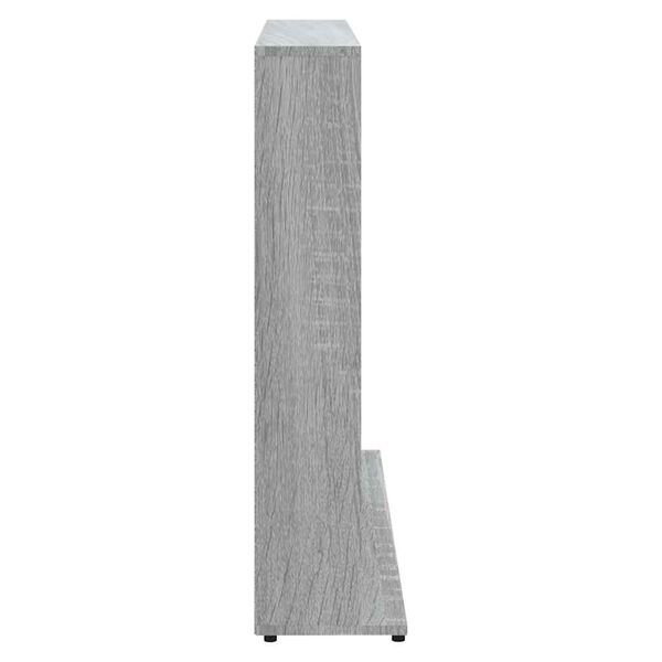 vidaXL Έπιπλο για CD Γκρι Sonoma 100x23x89,5 εκ. Επεξεργασμένο Ξύλο