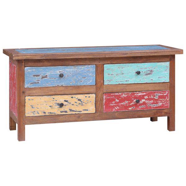 vidaXL Έπιπλο Τηλεόρασης 102 x 35 x 50 εκ. από Μασίφ Ανακυκλωμένο Ξύλο