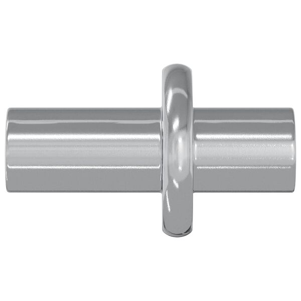 vidaXL &Sigma;&tau;ή&rho;&iota;&gamma;&mu;&alpha; &Rho;&alpha;&phi;&iota;&omicron;ύ 12 pcs &Alpha;&sigma;&eta;&mu;ί 8,6 x 8,6 x 14,6 mm &Alpha;&tau;&sigma;ά&lambda;&iota;