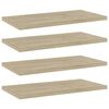 vidaXL &Rho;ά&phi;&iota;&alpha; &Beta;&iota;&beta;&lambda;&iota;&omicron;&theta;ή&kappa;&eta;&sigmaf; 4 &tau;&epsilon;&mu;. Sonoma &Delta;&rho;&upsilon;&sigmaf; 40x20x1,5 &epsilon;&kappa;. &Epsilon;&pi;&epsilon;&xi;.&Xi;ύ&lambda;&omicron;