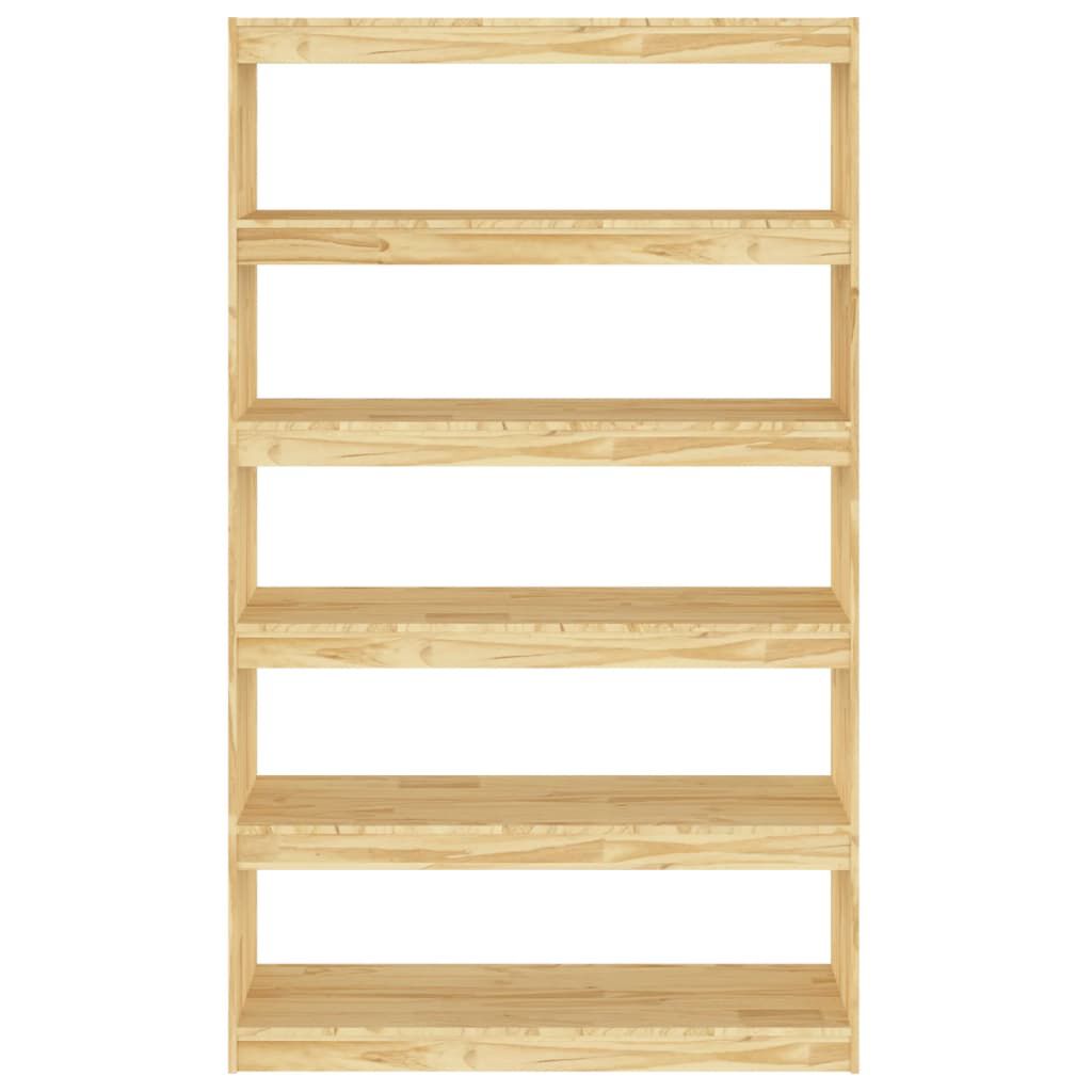 vidaXL Βιβλιοθήκη/Διαχωριστικό Χώρου 100x30x167,5εκ. Μασίφ Ξύλο Πεύκου