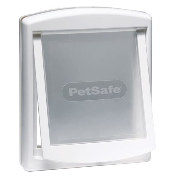 PetSafe Πόρτα Κατοικίδιου 2 Κατευθύνσεων 740 Μεσαία Λευκή 26,7x22,8 εκ