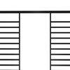 vidaXL Κιόσκι Γκρι / Μπεζ 3 x 4 x 2,3 εκ. 180 γρ./μ² με Συρόμενη Οροφή