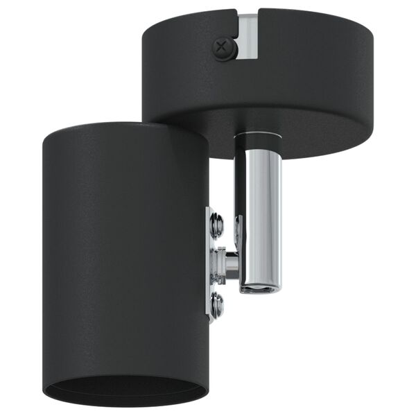 vidaXL Σποτ οροφής Μαύρο 6.5 x 6 x 11.5 εκ Ατσάλι