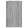 vidaXL Μπουφές Γκρι Sonoma 120 x 41 x 75 εκ από Μοριοσανίδα