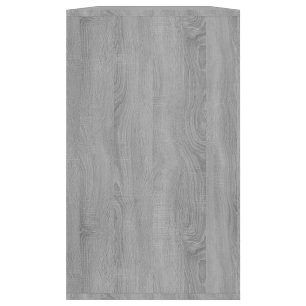 vidaXL Μπουφές Γκρι Sonoma 120 x 41 x 75 εκ από Μοριοσανίδα