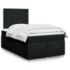 vidaXL &Kappa;&rho;&epsilon;&beta;ά&tau;&iota; Boxspring &mu;&epsilon; &Sigma;&tau;&rho;ώ&mu;&alpha; &Mu;&alpha;ύ&rho;&omicron; 120x190 &epsilon;&kappa;. &Upsilon;&phi;&alpha;&sigma;&mu;ά&tau;&iota;&nu;&omicron;