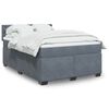 vidaXL &Kappa;&rho;&epsilon;&beta;ά&tau;&iota; Boxspring &mu;&epsilon; &Sigma;&tau;&rho;ώ&mu;&alpha; &Sigma;&kappa;&omicron;ύ&rho;&omicron; &Gamma;&kappa;&rho;&iota; 140x200 &epsilon;&kappa;. &Beta;&epsilon;&lambda;&omicron;ύ&delta;&iota;&nu;&omicron;