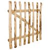 vidaXL Πόρτα Φράχτη Μονή 100 x 90 εκ. από Ξύλο Φουντουκιάς