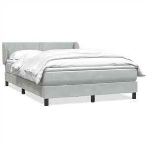 vidaXL &Kappa;&rho;&epsilon;&beta;ά&tau;&iota; Boxspring &mu;&epsilon; &Sigma;&tau;&rho;ώ&mu;&alpha; &Alpha;&nu;&omicron;&iota;&chi;&tau;ό &Gamma;&kappa;&rho;&iota; 140x210 &epsilon;&kappa;. &Beta;&epsilon;&lambda;&omicron;ύ&delta;&iota;&nu;&omicron;