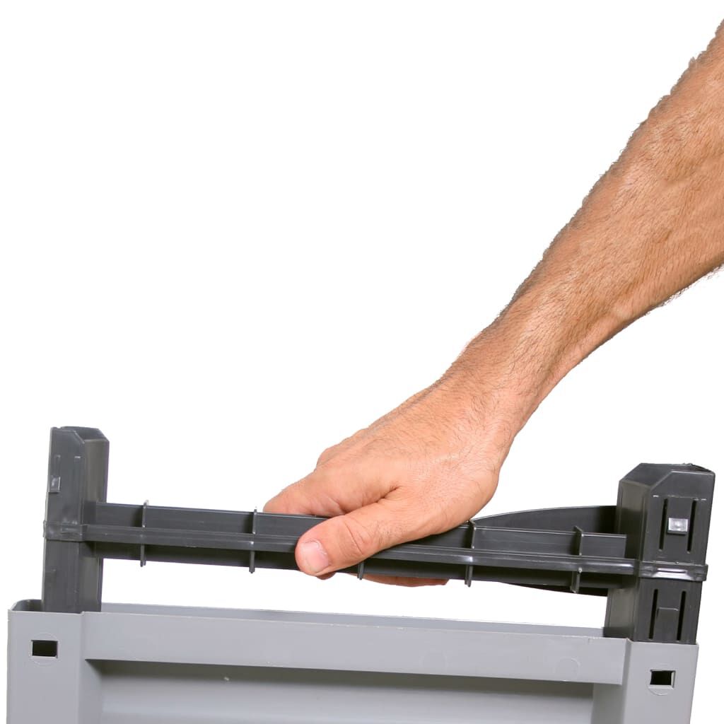 vidaXL Πλαστικό Ντουλάπι 68 x 39 x 171,5 εκ.