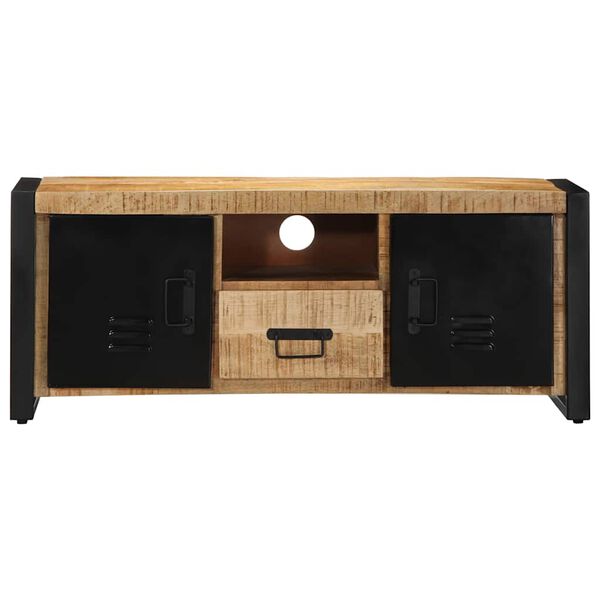 vidaXL Ντουλάπι τηλεόρασης 100x30x40 cm Στερεό ακατέργαστο ξύλο Mango