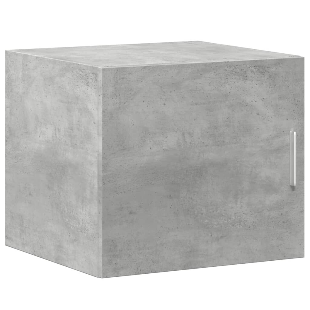 vidaXL Ντουλάπι Τοίχου Γκρι Σκυρ. 45x42,5x40 εκ. Επεξεργασμένο Ξύλο