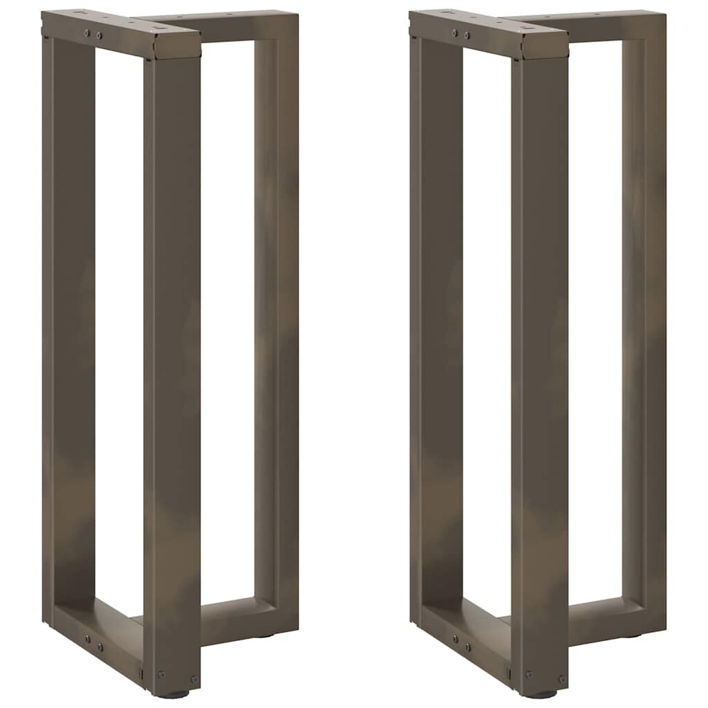 vidaXL Πόδια τραπεζιού μπαρ σχήμα T 2 τεμ. 40x35x(100-101) εκ. Ατσάλι