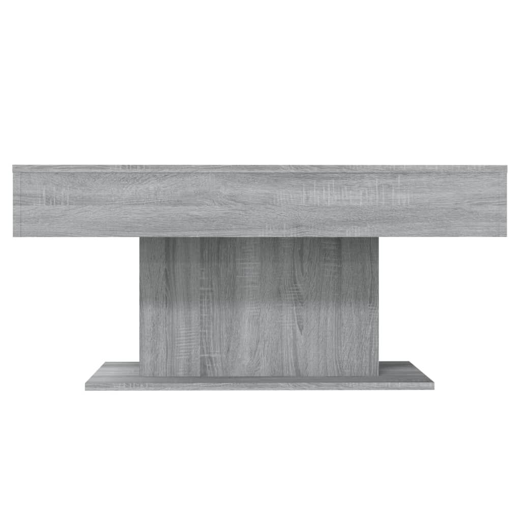 vidaXL Τραπεζάκι Σαλονιού Γκρι Sonoma 96x50x45 εκ. Επεξεργασμένο Ξύλο