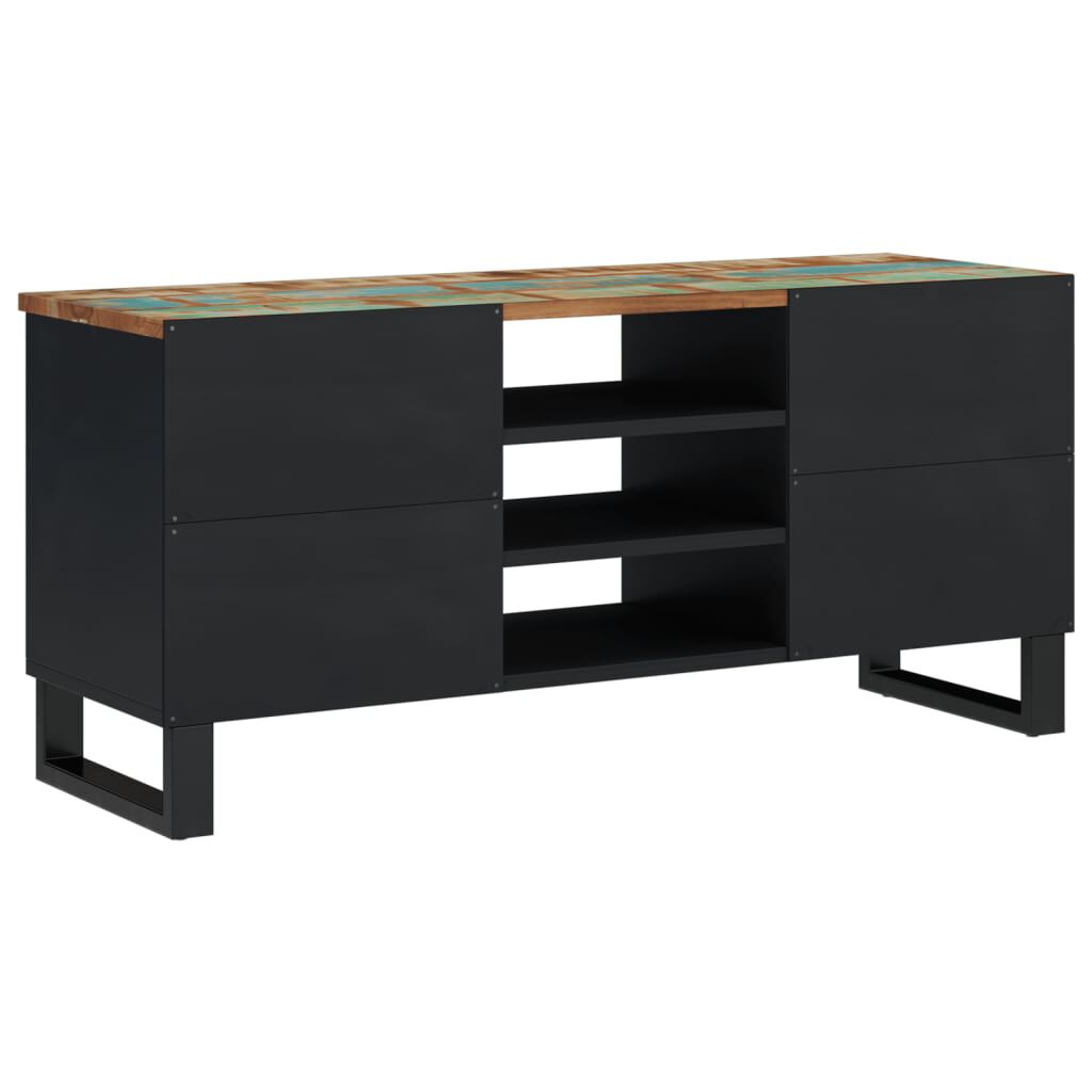 vidaXL Έπιπλο Τηλεόρασης 100x33x46εκ. Μασίφ Ανακυκλ. Ξύλο & Επεξ. Ξύλο