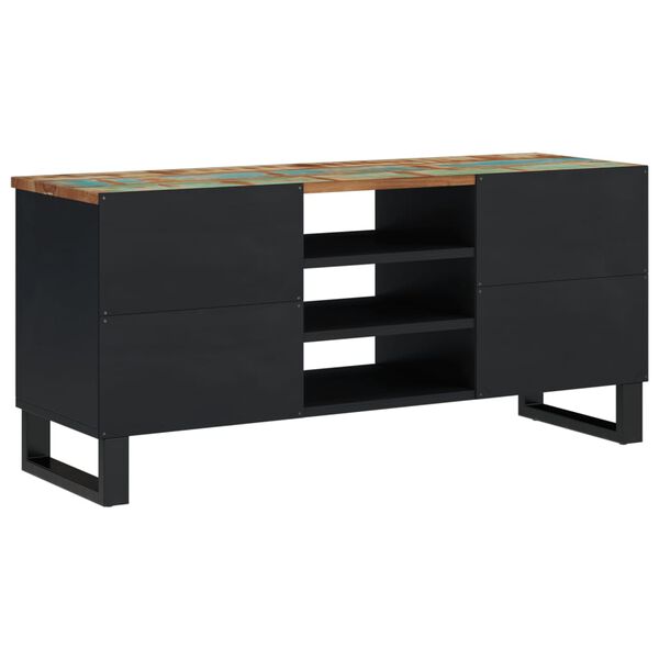 vidaXL Έπιπλο Τηλεόρασης 100x33x46εκ. Μασίφ Ανακυκλ. Ξύλο & Επεξ. Ξύλο