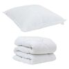 Set Παπλώματος Χειμώνα 2 pcs Λευκό 135 x 220 εκ. Μικροΐνες
