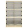 vidaXL Ντουλάπι με Πόρτες 68x37x109 εκ. από Επεξεργασμένο Ξύλο
