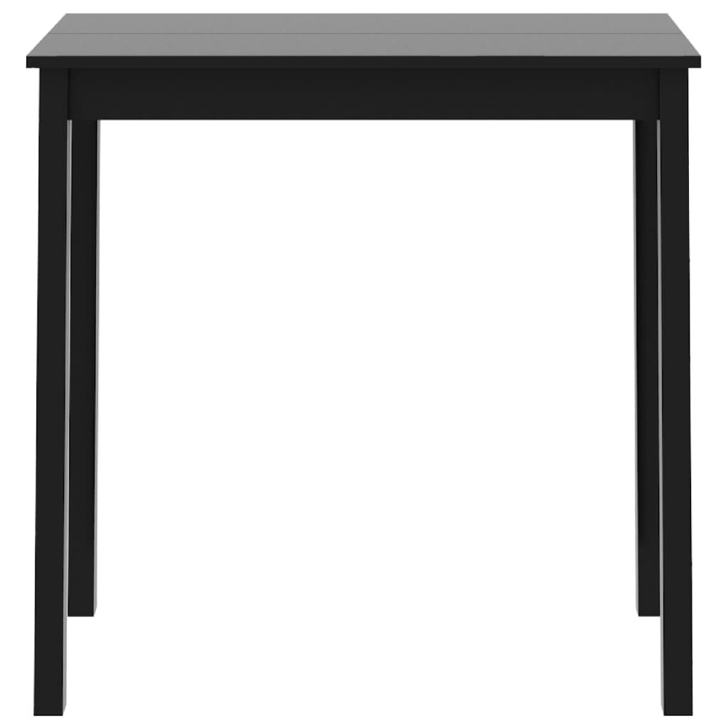 vidaXL Τραπέζι Μπαρ Μαύρο 115 x 55 x 107 εκ. από MDF