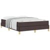 vidaXL Κρεβάτι με ελατήρια Καφέ 160 x 200 cm