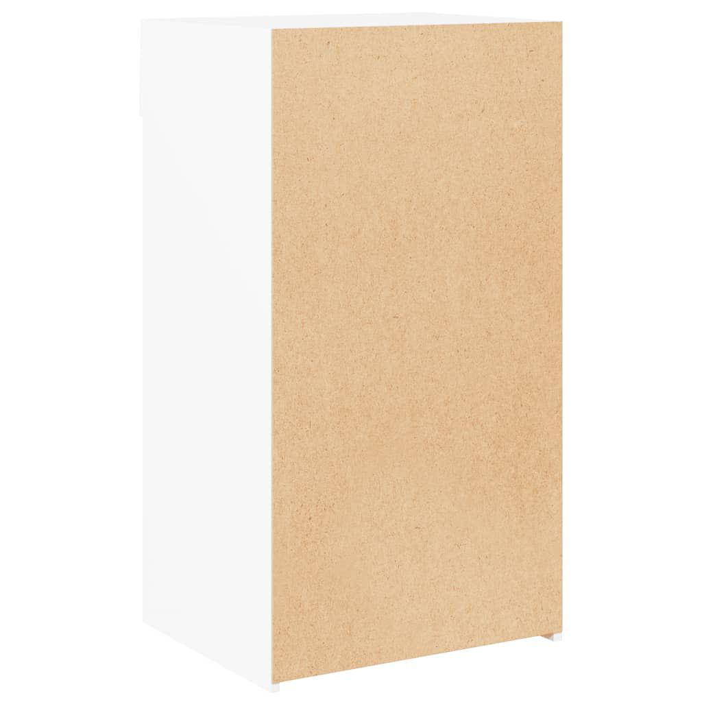 vidaXL Συρταριέρα Λευκή 50x42,5x93 εκ. από Επεξεργασμένο Ξύλο