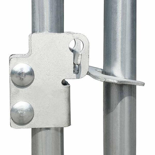 vidaXL Κοτέτσι 2 x 1 x 1,5 μ. από Γαλβανισμένο Χάλυβα