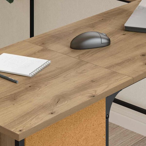 vidaXL &Gamma;&rho;&alpha;&phi;&epsilon;ί&omicron; Artisan Oak 141 x 141 x 75 &epsilon;&kappa; &Epsilon;&pi;&epsilon;&xi;&epsilon;&rho;&gamma;&alpha;&sigma;&mu;έ&nu;&omicron; &xi;ύ&lambda;&omicron;