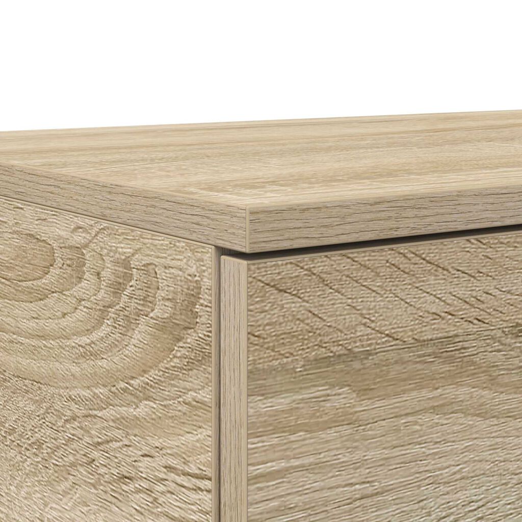 vidaXL Συρτάρια κρεβατιού με συρτάρι Sonoma Δρυς 100 x 36.5 x 16.5 εκ
