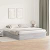 vidaXL Σκελετός Κρεβατιού Γκρι sonoma 180 x 200 cm Επεξεργασμένο ξύλο