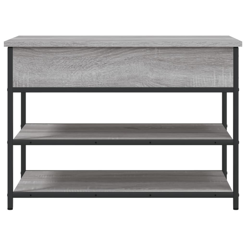 vidaXL Παπουτσοθήκη Γκρι Sonoma 70x42,5x50 εκ. από Επεξεργασμένο Ξύλο