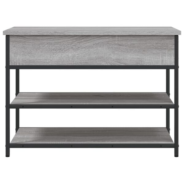 vidaXL Παπουτσοθήκη Γκρι Sonoma 70x42,5x50 εκ. από Επεξεργασμένο Ξύλο