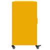 vidaXL Ντουλάπι Μουσταρδί 100,5x39x72 εκ. από Ατσάλι