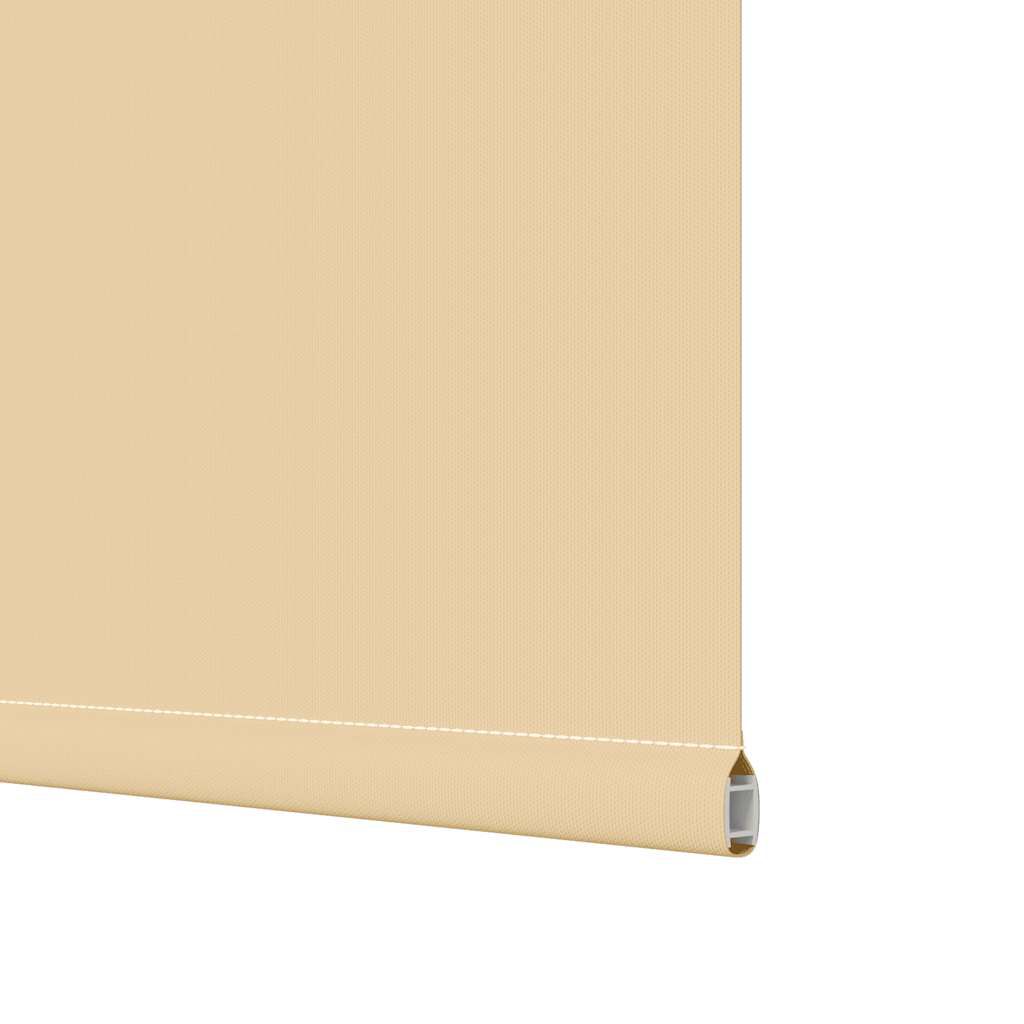 vidaXL Roller Blind Blackout Μπεζ 160x130 cm Πλάτος υφάσματος 156,6cm