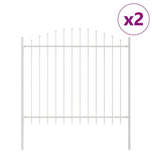 vidaXL &Phi;&rho;ά&chi;&tau;&eta;&sigmaf; &Kappa;ή&pi;&omicron;&upsilon; 2 pcs &Lambda;&epsilon;&upsilon;&kappa;ό 170 x 165 cm