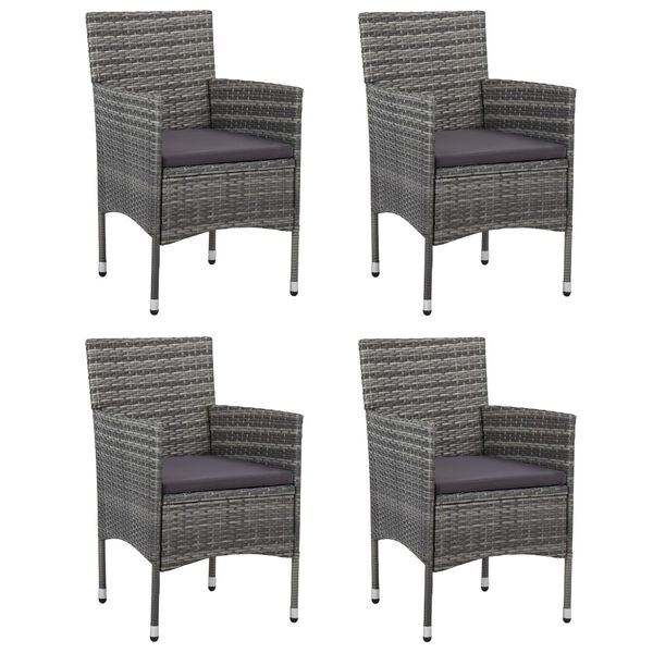 vidaXL &Sigma;&epsilon;&tau; &Tau;&rho;&alpha;&pi;&epsilon;&zeta;&alpha;&rho;ί&alpha;&sigmaf; &Kappa;ή&pi;&omicron;&upsilon; 5 &tau;&epsilon;&mu;. &Gamma;&kappa;&rho;&iota; &alpha;&pi;ό &Sigma;&upsilon;&nu;&theta;. &Rho;&alpha;&tau;ά&nu; &mu;&epsilon; &Mu;&alpha;&xi;&iota;&lambda;ά&rho;&iota;&alpha;