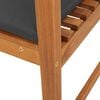 vidaXL Καρέκλα Κήπου Καφέ 50 x 50 x 91 εκ. Μασίφ ξύλο ακακίας