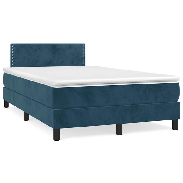 vidaXL &Kappa;&rho;&epsilon;&beta;ά&tau;&iota; Boxspring &mu;&epsilon; &Sigma;&tau;&rho;ώ&mu;&alpha; &Sigma;&kappa;&omicron;ύ&rho;&omicron; &Mu;&pi;&lambda;&epsilon; 120x190 &epsilon;&kappa;. &Beta;&epsilon;&lambda;&omicron;ύ&delta;&iota;&nu;&omicron;