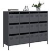vidaXL Ντουλάπι Ανθρακί 135x39x103,5 εκ. από Χάλυβα Ψυχρής Έλασης