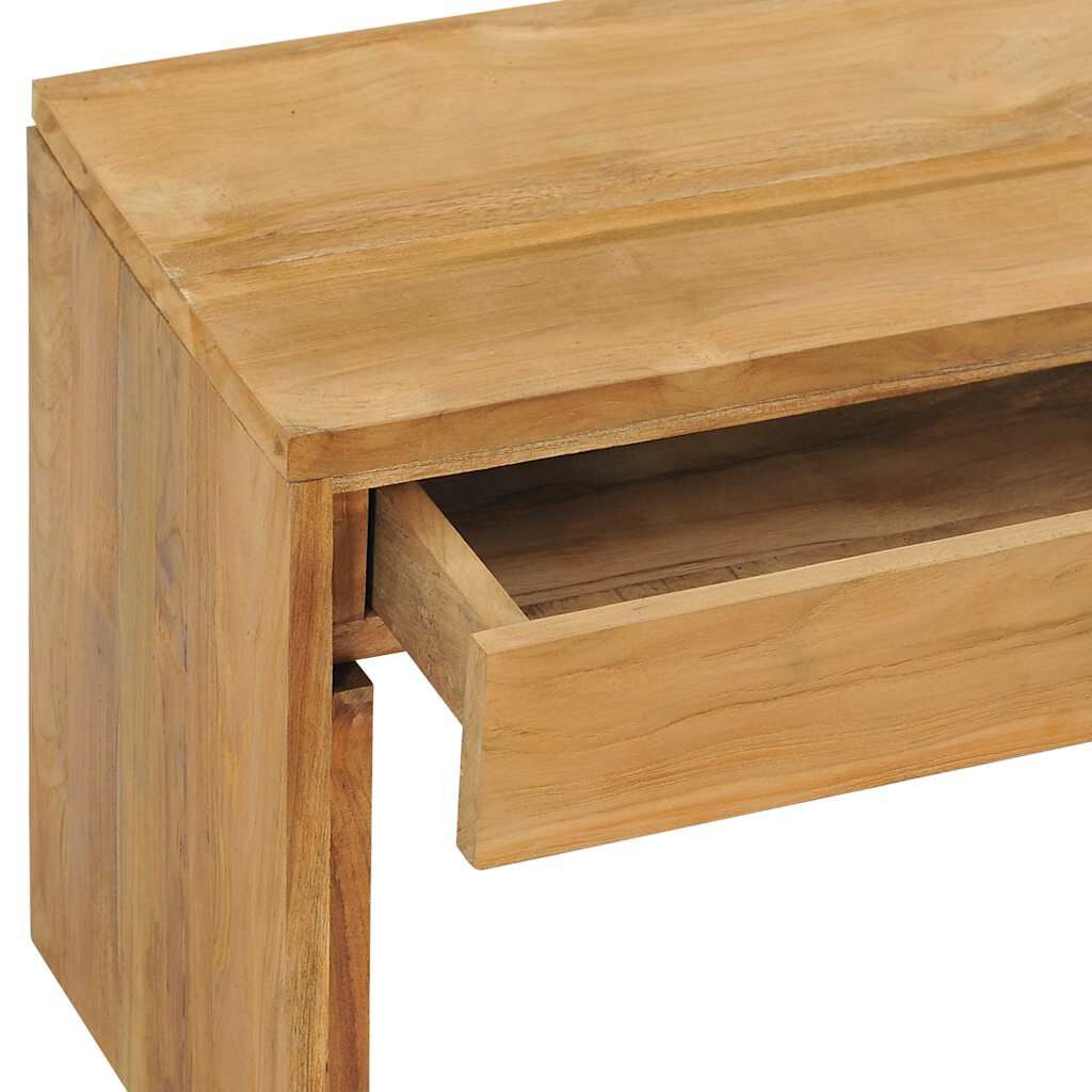 vidaXL Έπιπλο Τηλεόρασης 100 x 35 x 45 εκ. από Μασίφ Ξύλο Teak