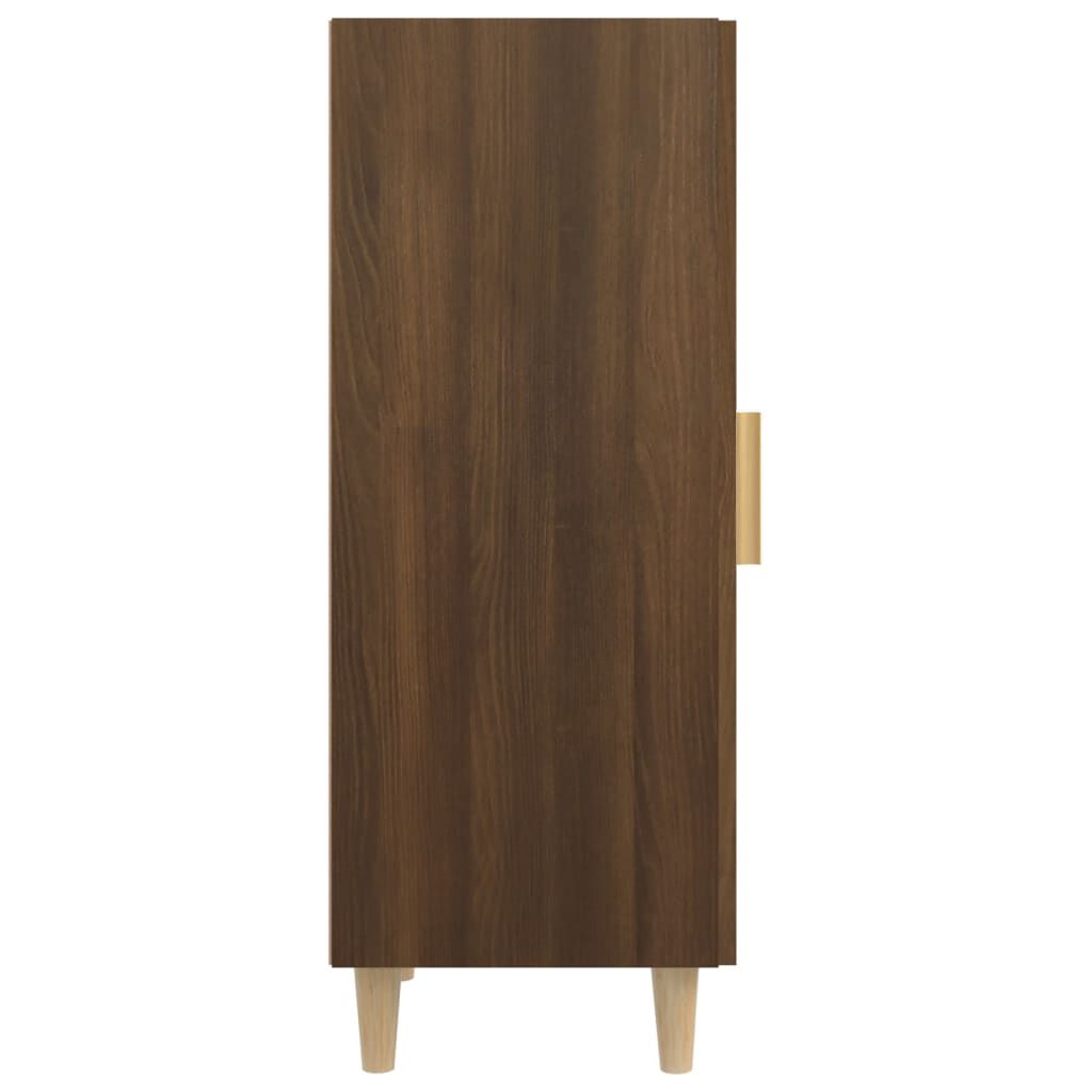 vidaXL Ντουλάπι Καφέ Δρυς 34,5 x 34 x 90 εκ. Επεξεργασμένο Ξύλο